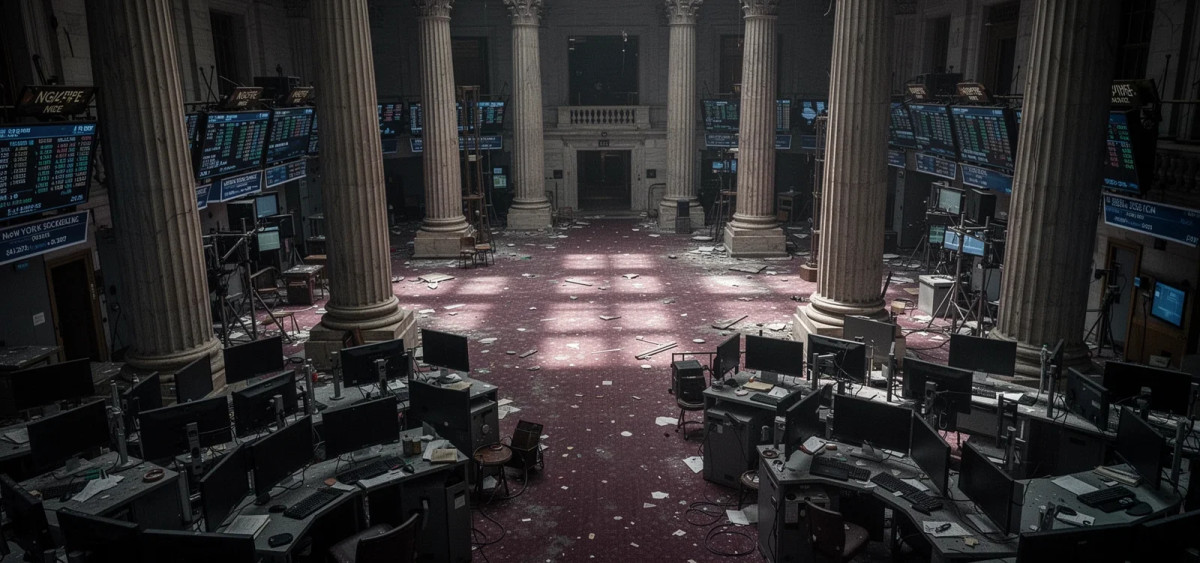 Beitragsbild zu NYSE: Massiver Ausverkauf