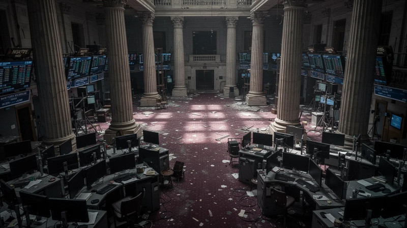 Beitragsbild zu NYSE: Massiver Ausverkauf