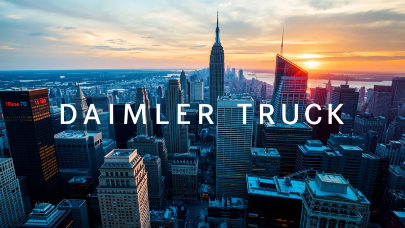 Beitragsbild zu Daimler Truck Aktie: E-Mobilität-Offensive mit Biss!