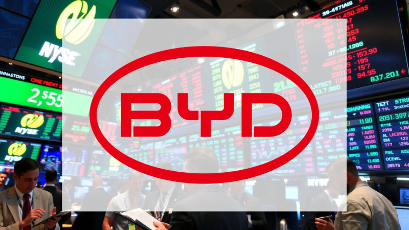 Beitragsbild zu BYD Aktie: Abwärts geht's?