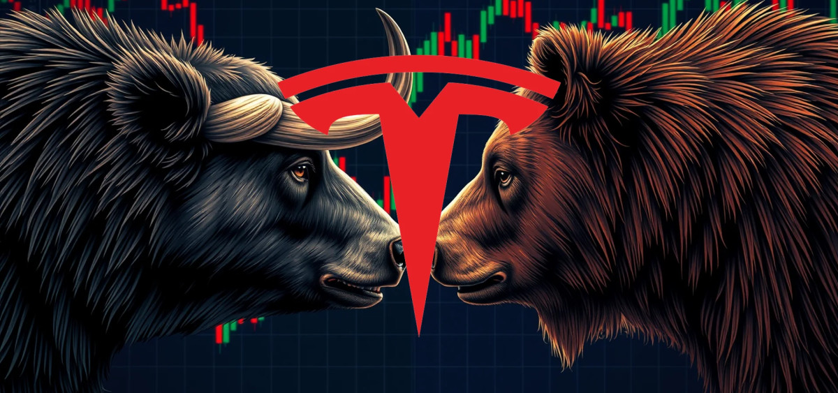 Beitragsbild zu Tesla Aktie: Marktanalyse verfügbar
