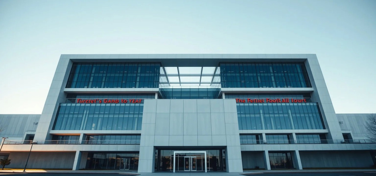 Beitragsbild zu ÖFB-Campus nach 17 Monaten Bauzeit fertiggestellt