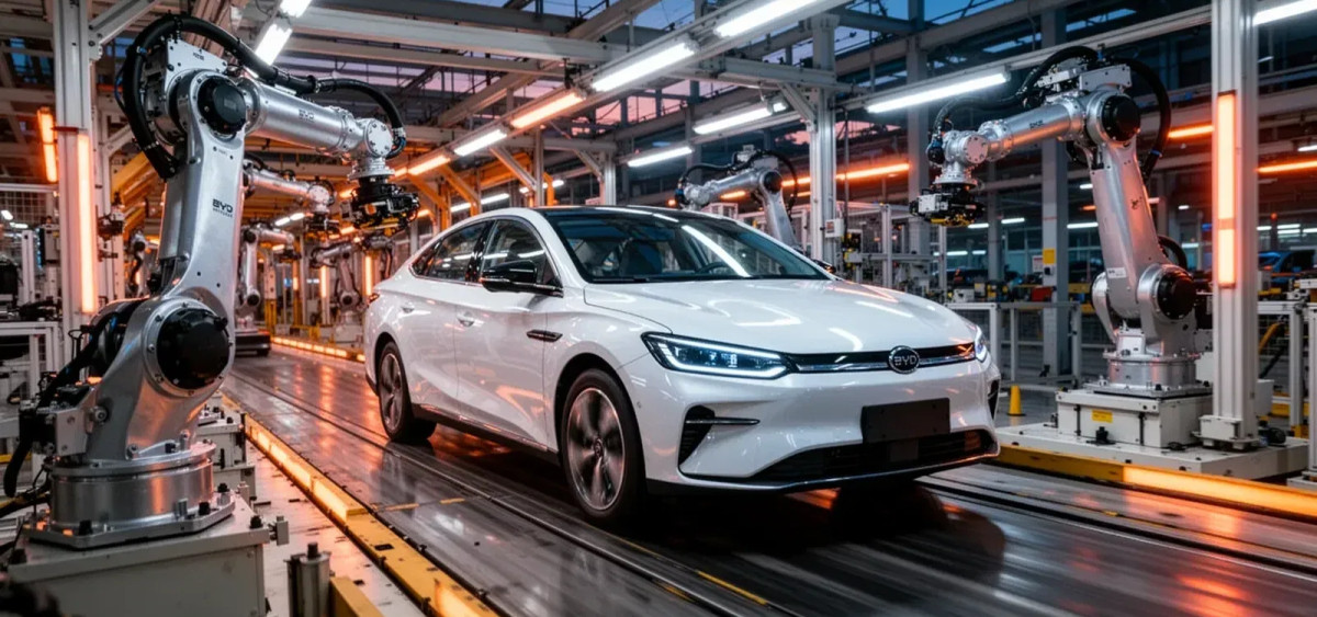 Beitragsbild zu BYD Aktie: Technik trifft Gegenwind