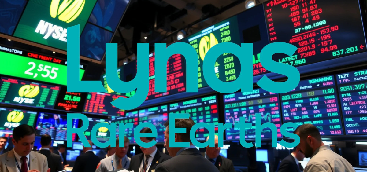 Beitragsbild zu Lynas Aktie: Dynamische Rally