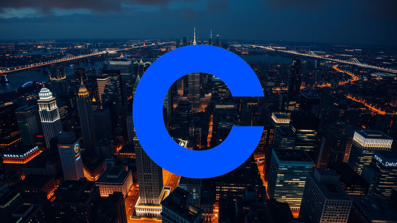 Beitragsbild zu Coinbase Aktie: Politisches Erdbeben