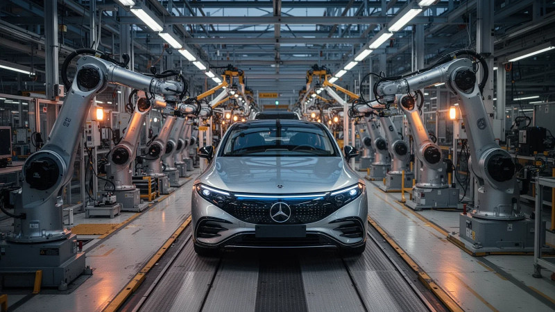 Beitragsbild zu Mercedes-Benz Aktie: Kontinuierliche Marktanpassung