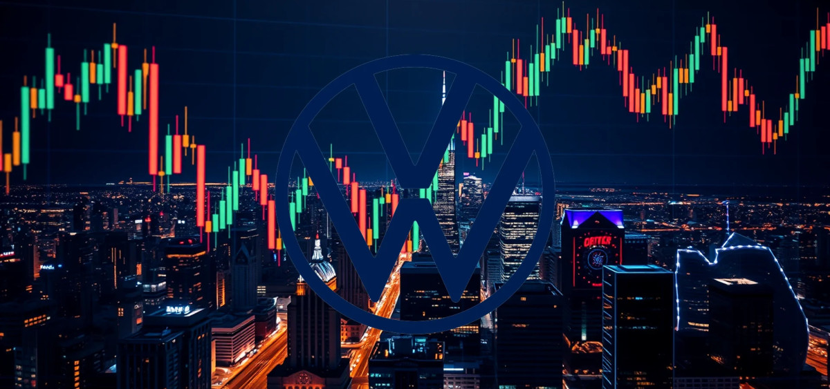 Beitragsbild zu Volkswagen Aktie: Offensive und Notbremse