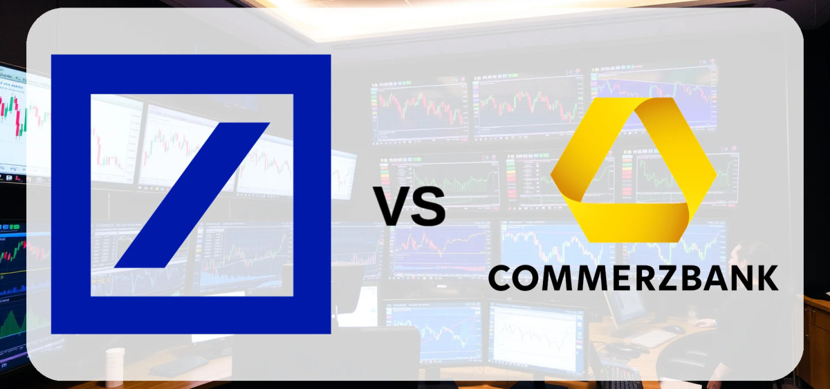 Beitragsbild zu Deutsche-Bank- vs. Commerzbank-Aktie: Welcher Frankfurter triumphiert?