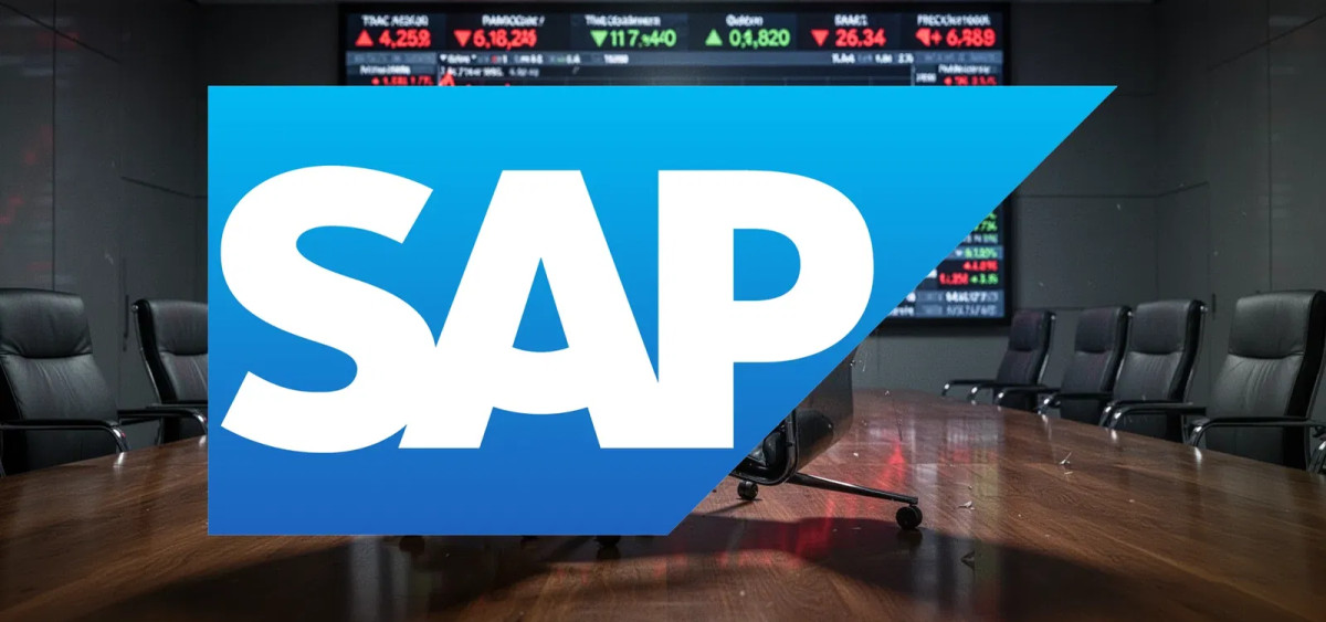 Beitragsbild zu SAP Aktie: Doppelschlag trifft hart