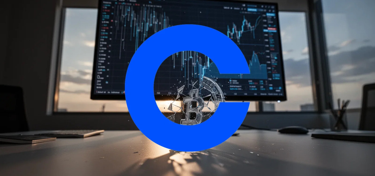 Beitragsbild zu Coinbase Aktie: Kurze Freude!