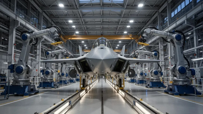 Beitragsbild zu Lockheed Aktie: Produktion vor Vervielfachung