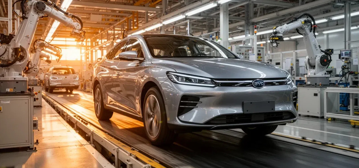 Beitragsbild zu BYD Aktie: Ford überholt!