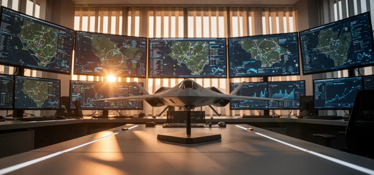 Beitragsbild zu Hensoldt eröffnet Ukraine-Hub, Red Cat sichert sich Schwarm-Technologie — fünf Verteidigungs-Aktien im Aufbruch