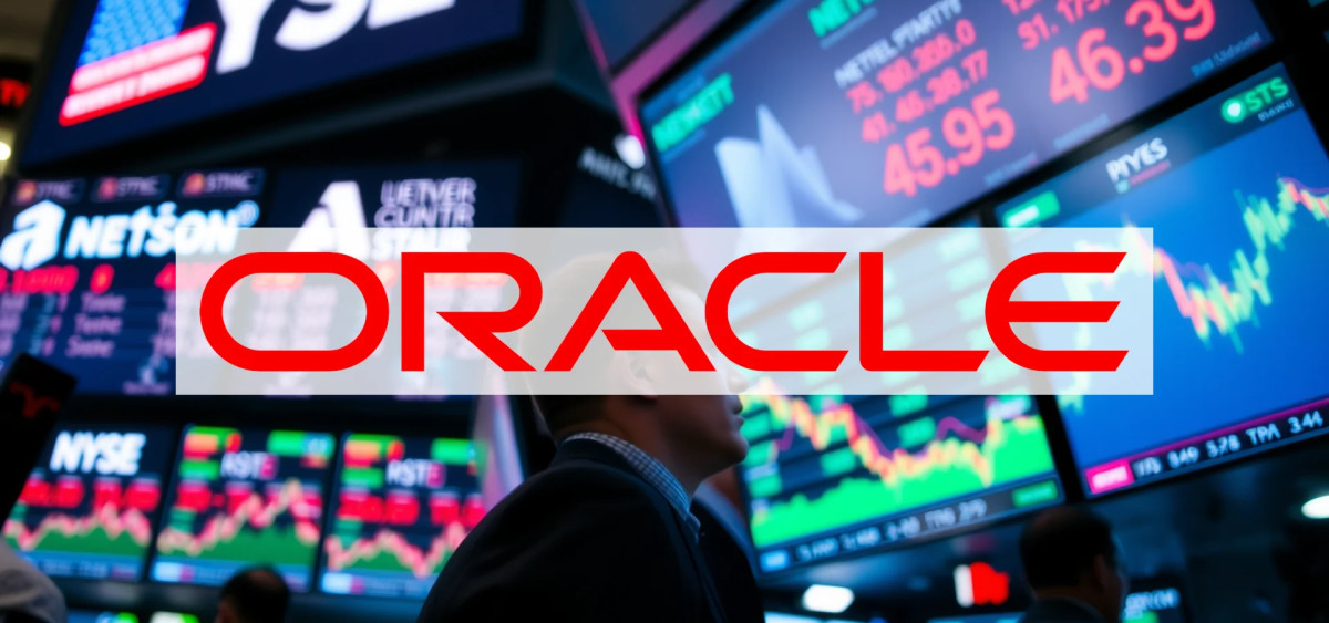 Beitragsbild zu Oracle Aktie: Absturz brutal!
