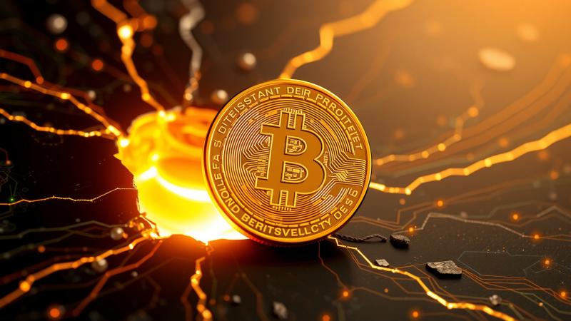 Beitragsbild zu Bitcoin: Zitterpartie nach Rekordjagd