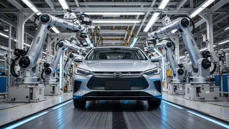 Beitragsbild zu BYD Aktie: Technik im Fokus