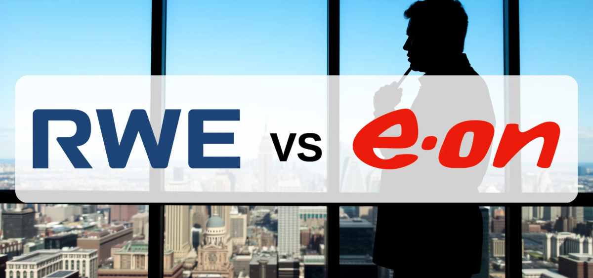 Beitragsbild zu RWE- vs. E.ON-Aktie: Wer dominiert Deutschlands Energiezukunft?