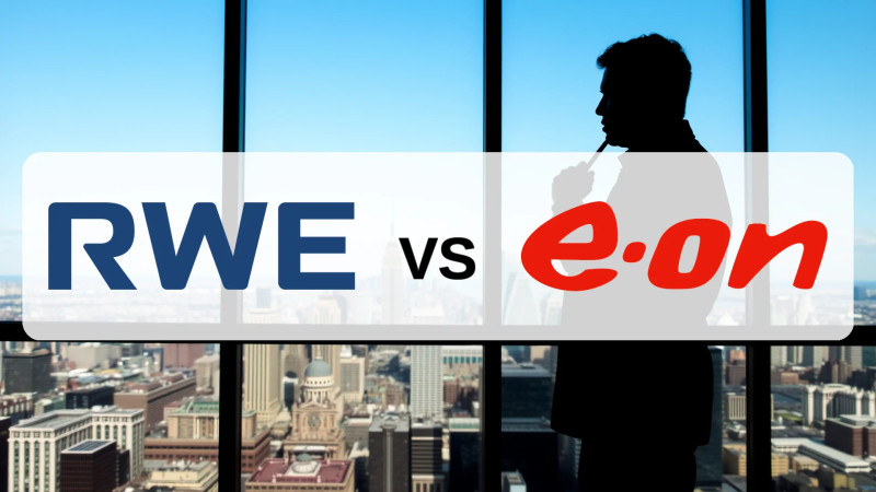 Beitragsbild zu RWE- vs. E.ON-Aktie: Wer dominiert Deutschlands Energiezukunft?