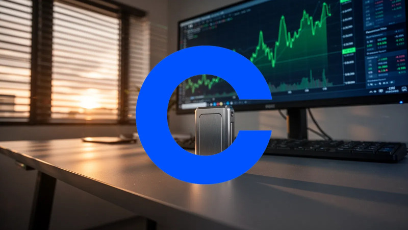 Beitragsbild zu Coinbase Aktie: Erholung nach Sturzflug