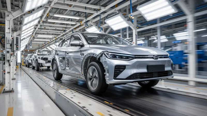 Beitragsbild zu BYD Aktie: Bemerkenswerter Fortschritt!