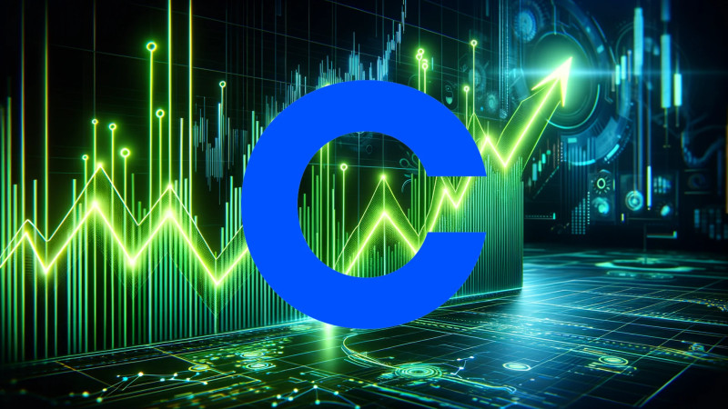 Beitragsbild zu Coinbase Aktie: Millionen-Zufluss und Expansion