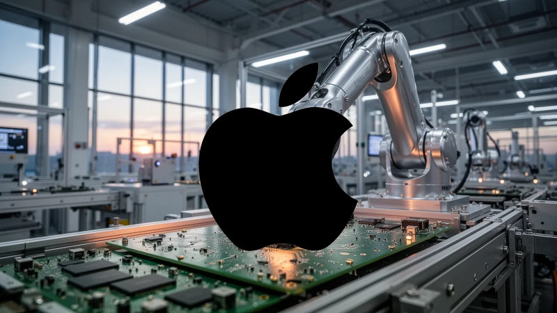 Beitragsbild zu Apple Aktie: Produktion in USA