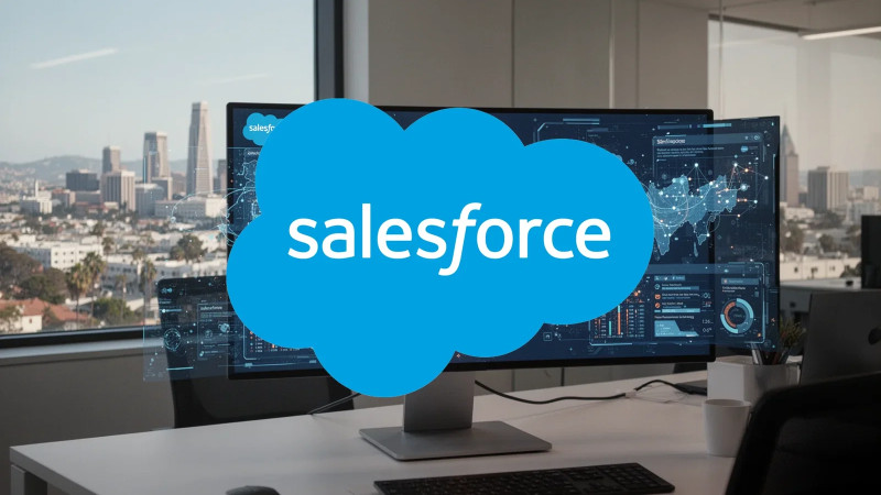 Beitragsbild zu Salesforce Aktie: Indien als Gegengewicht