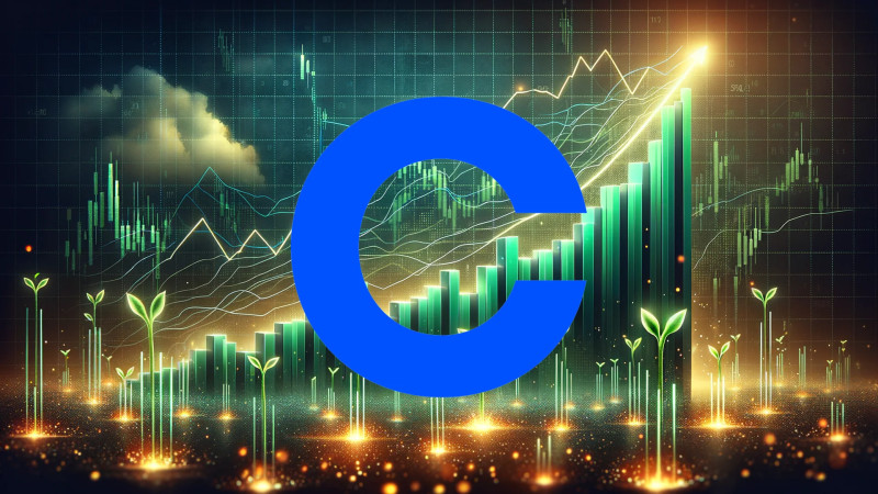 Beitragsbild zu Coinbase Aktie: Alarmglocken klingeln?