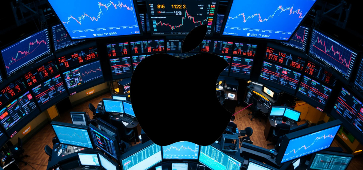 Beitragsbild zu Apple Aktie: Alphabet zieht vorbei