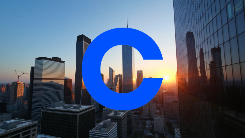 Beitragsbild zu Coinbase Aktie: Politisches Risiko