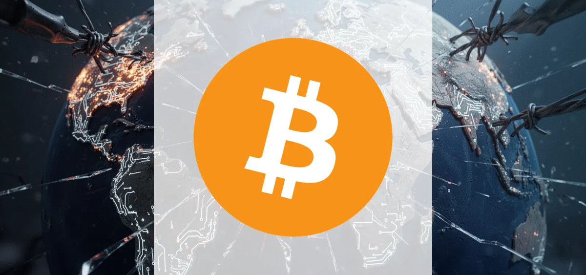 Beitragsbild zu Bitcoin: Geopolitische Spannung