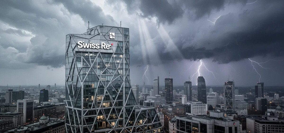 Beitragsbild zu Swiss Re Aktie: Strategie gegen Wetterextreme