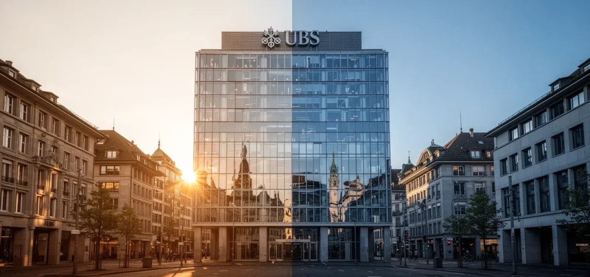 Beitragsbild zu UBS Aktie: Zwei Welten