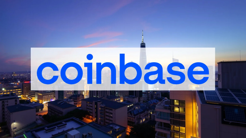 Beitragsbild zu Coinbase Aktie: Absturz im Fed-Chaos!
