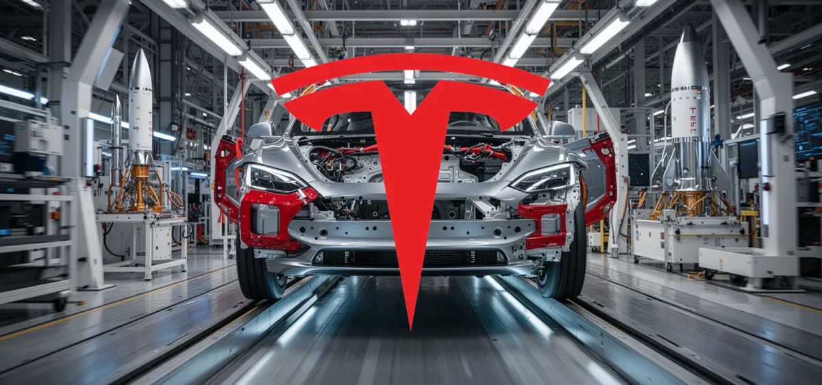 Beitragsbild zu Tesla Aktie: Das SpaceX-Manöver