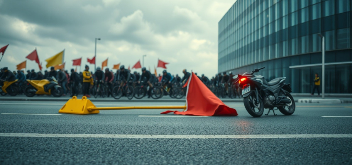 Beitragsbild zu Vuelta-Chaos: Proteste zwingen Organisatoren zur Neutralisierung der Etappe