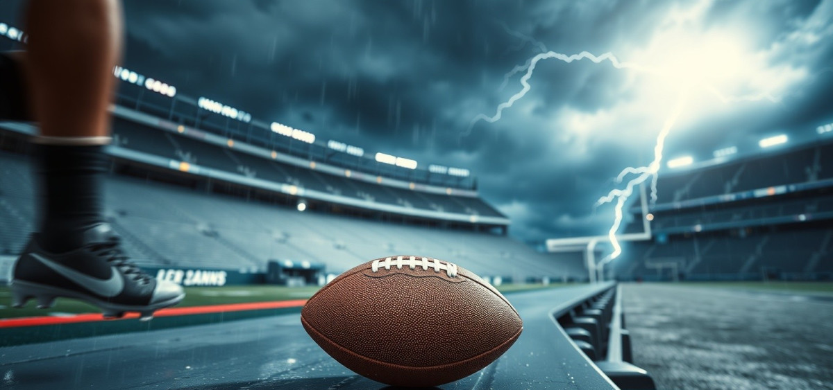 Beitragsbild zu Spuck-Attacke und Gewitter-Chaos: NFL-Saison startet mit Skandal und Dramatik