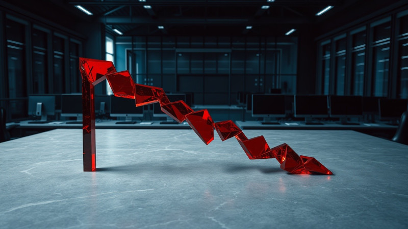 Beitragsbild zu Wiener Börse im Abwärtstrend: ATX verliert über zwei Prozent