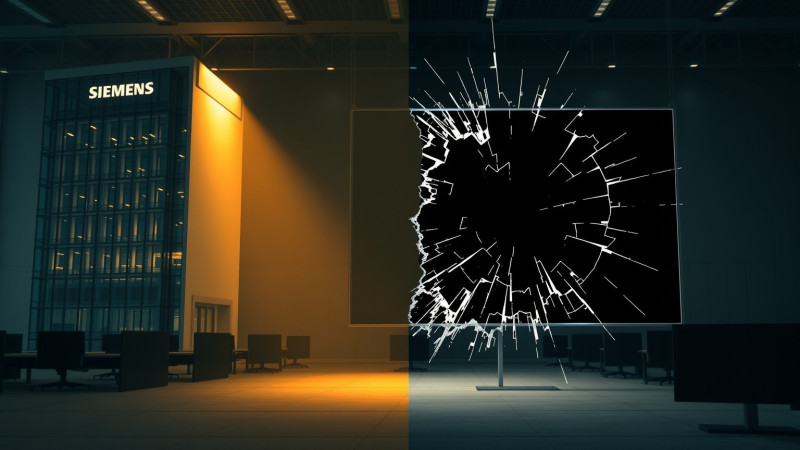 Beitragsbild zu Siemens - Kurseinbruch nach Rekordgewinn