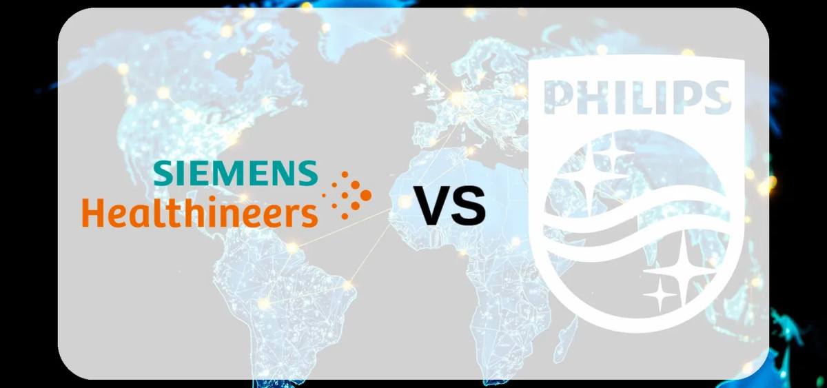 Beitragsbild zu Siemens-Healthineers- vs. Philips-Aktie: Strauchelnder Gigant gegen wiedererstarkten Rivalen