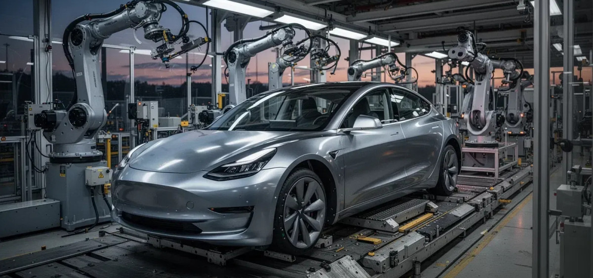 Beitragsbild zu Tesla Aktie: KI statt Autos