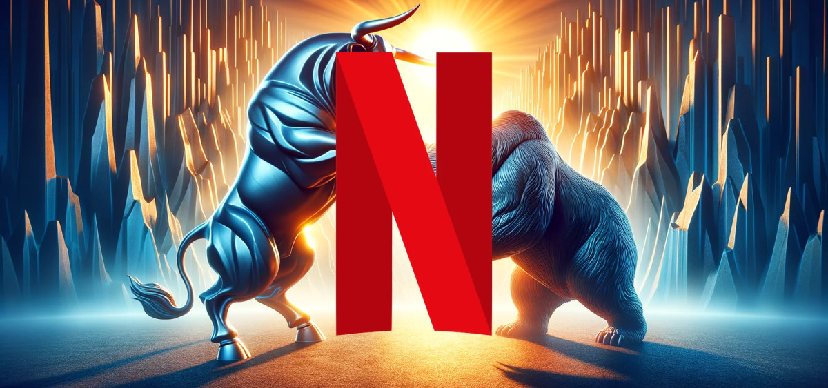 Beitragsbild zu Netflix Aktie: Mega-Deal spaltet