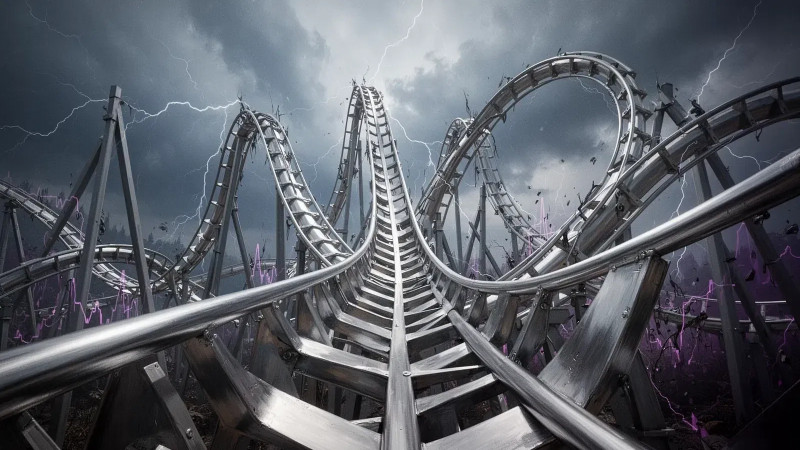 Beitragsbild zu Silber: Extreme Achterbahnfahrt