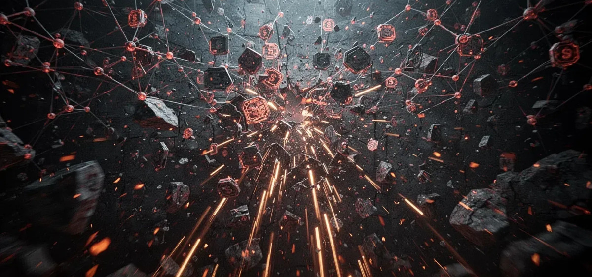 Beitragsbild zu Bitcoin: Absturz beschleunigt sich