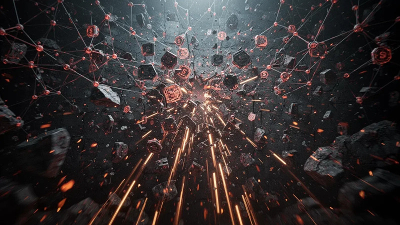 Beitragsbild zu Bitcoin: Absturz beschleunigt sich