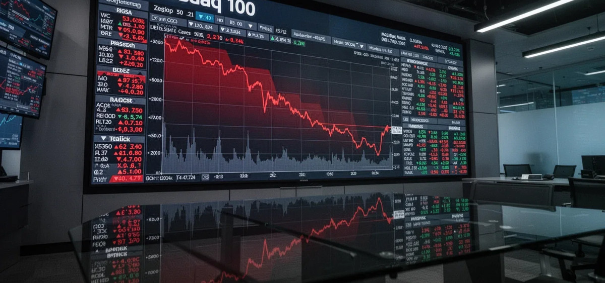 Beitragsbild zu Nasdaq 100: Hormuz-Risiko lastet schwer