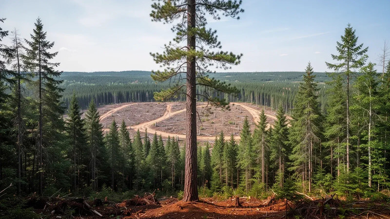 Beitragsbild zu iShares Global Timber ETF: Kontraste in Kanada