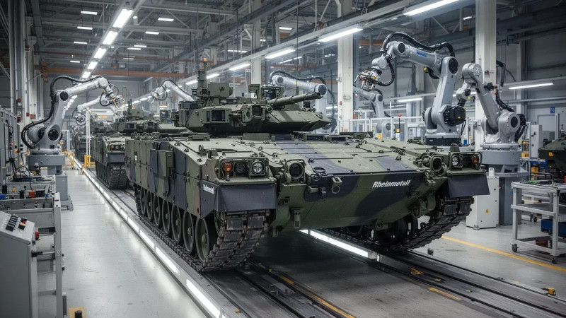 Beitragsbild zu Rheinmetall Aktie: Expansionstempo