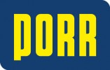 Logo PORR BlauGelb RGB