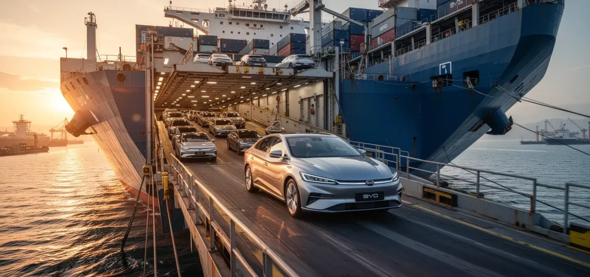 Beitragsbild zu BYD Aktie: Exportboom